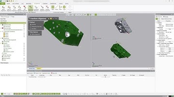Unplanned inspection with Geomagic Control X | Initial Alignment