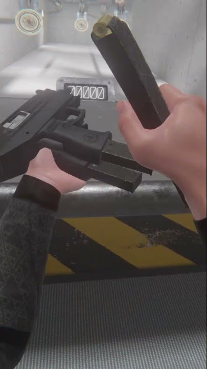 BONELAB | Dual UZI Trick Reload #Bonelab #Shorts #Short