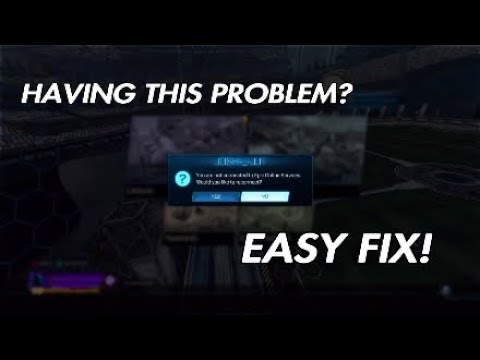 HOW TO FIX NOT CONNECTING TO EPIC ONLINE SERVICES GLITCH!! | Easy Rocket League Glitch Fix!