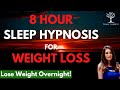 8 HOUR Sleep Hypnosis Meditation for Weight Loss & Exercise Motivation (Subliminal Voice Hypnosis)
