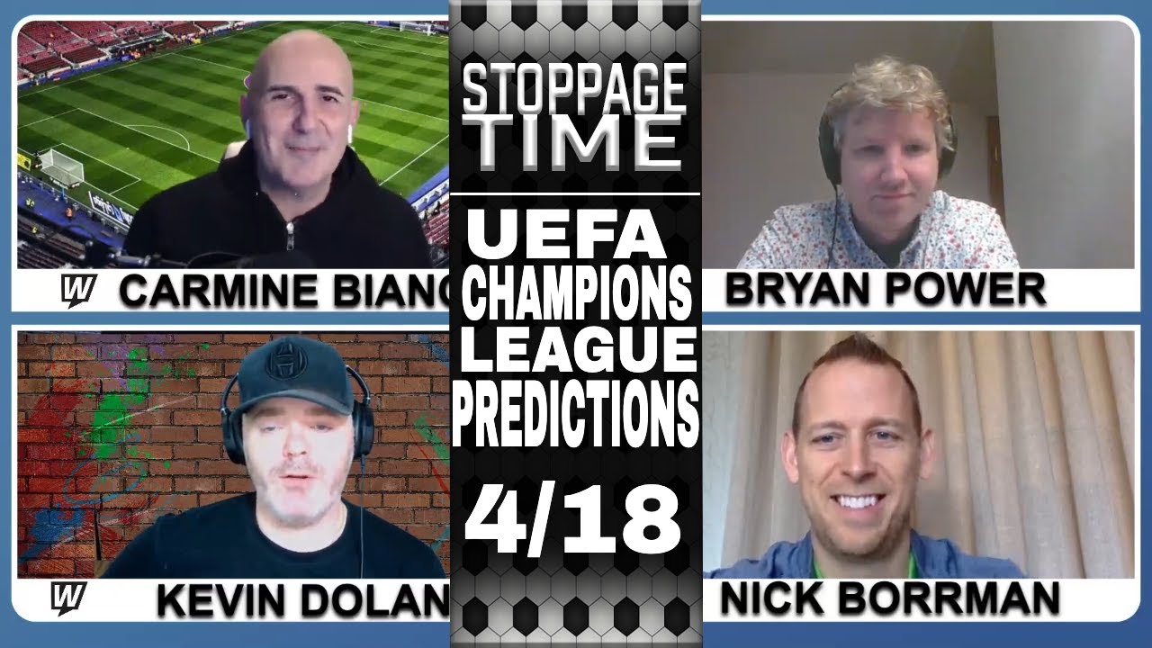 ⚽ UEFA Champions League Predictions, Picks & Odds | Soccer Betting Advice | Stoppage Time April 18