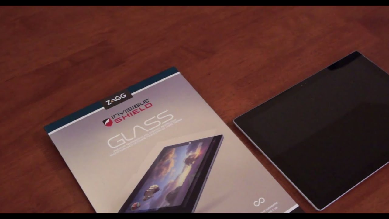 Zagg Glass for Surface Pro 3 YouTube