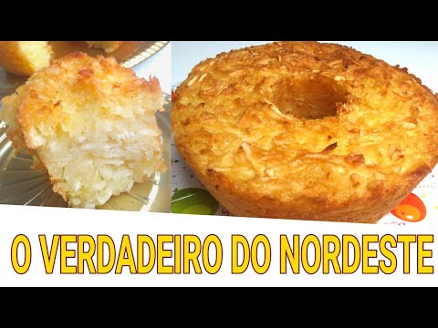 BOLO DE MACAXEIRA O VERDADEIRO E TRADICIONAL