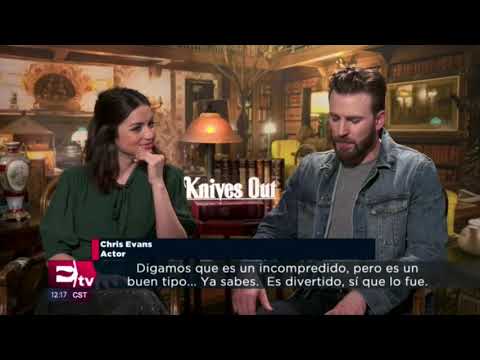 NEW - Chris Evans & Ana de Armas interview - Knives out