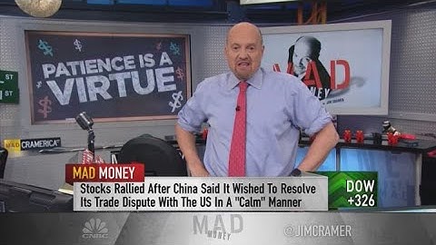 Cramer: Never buy a stock all at once — you