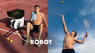 Entrené a Tenis Durante 30 Días Para Ganar a Mi Hermano (Con un Robot)