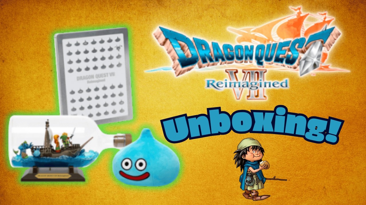 Dragon Quest VII Reimagined – Collector's Edition UNBOXING - YouTube