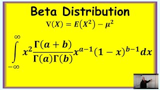 Variance of the Beta Distribution