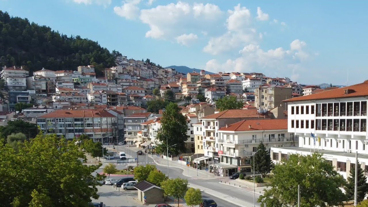 Kastoria City Greece By Drone Καστοριά, Ελλάδα