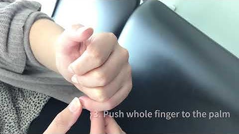 PHYSIOTHERAPY EXERCISE RECOMMENDATIONS FOR MALLET FINGER INJURY