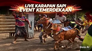 Download lagu LIVE  ‼️ BABAK 2 - FINAL LOMBA KARAPAN SAPI EVENT KEMERDEKAAN DI LAP TEMPURAN