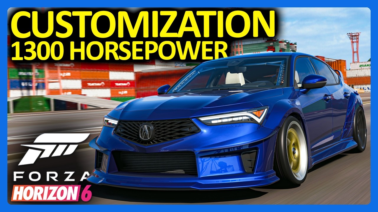 Forza Horizon 6 Full Acura Integra Customization FH6 Gameplay forza-horizon-6-full-acura-integra-customization-fh6-gameplay