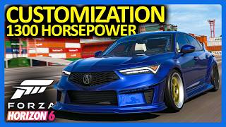 Forza Horizon 6 : Full Acura Integra Customization!! (FH6 Gameplay)