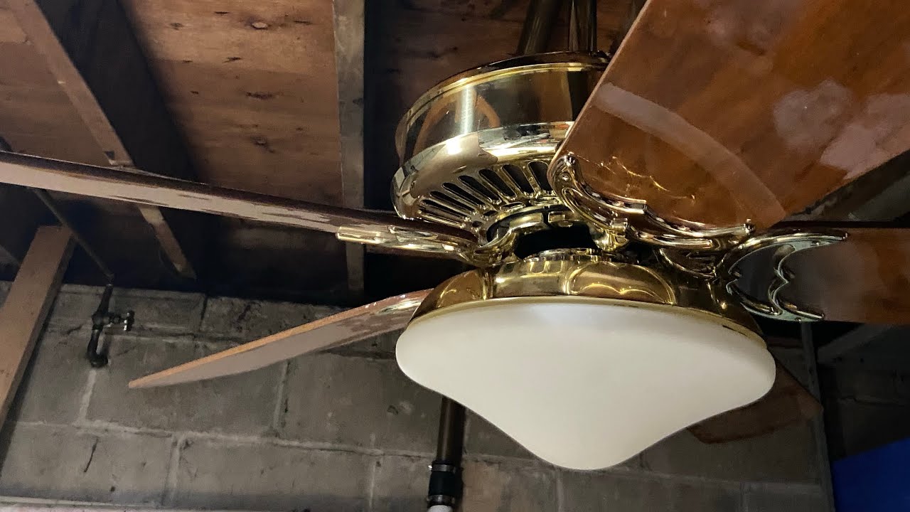 Casablanca Panama 5 Ceiling Fan (1993) - YouTube