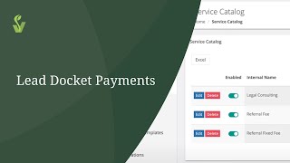 Lead Docket Payments