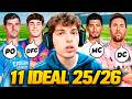 ¿CUAL ES EL MEJOR 11 POSIBLE DE LA TEMPORADA 2025/26? CHAMPIONS, MUNDIAL, LIGA... (2026)
