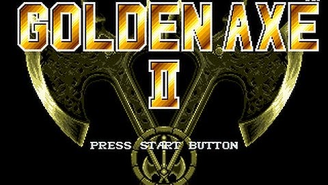 Golden Axe II (1991,SEGA) full playthrough (Single Player/Hard Mode).