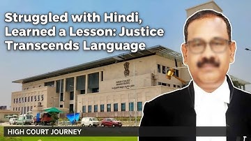 Language Barrier Did not STOP this Judge from delivering Justice in Hindi-Speaking State #justice