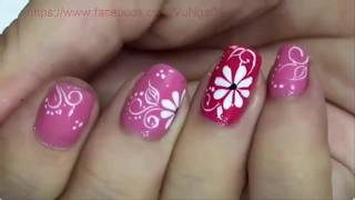 Nails Design: Mẫu Nails Đơn Giản Nữ Tính / Beautiful Nail