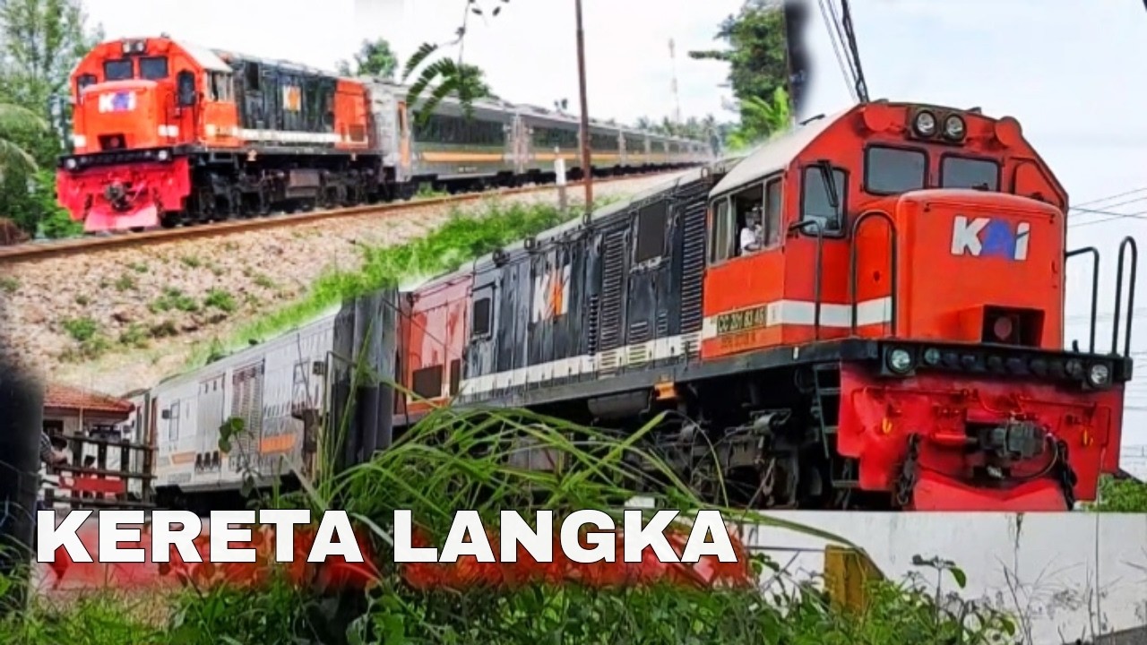 Cc201 Rnb 2 IN 1 MOMENT KERETA SAWUNGGALIH PP - LOKOMOTIF RNB CC201 - YouTube