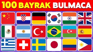 Bayrak Bulmaca 100 Bayrağı Tahmin Edebilir Misin?