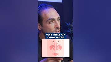 When one side clogs and one side opens #nasalcycle #nose #allergies