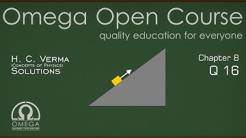 H. C. Verma Solutions - Chapter 8, Question 16