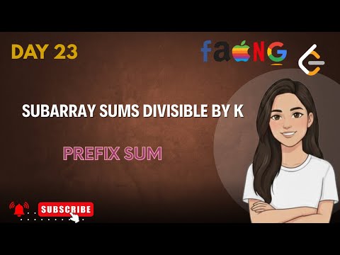 Subarray Sums Divisible by K | Prefix Sum + HashMap Explained | LeetCode 974 | DSA Pattern
