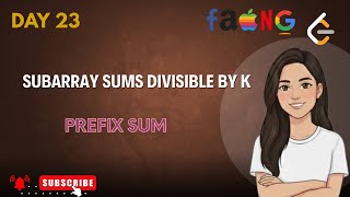 Subarray Sums Divisible by K | Prefix Sum + HashMap Explained | LeetCode 974 | DSA Pattern