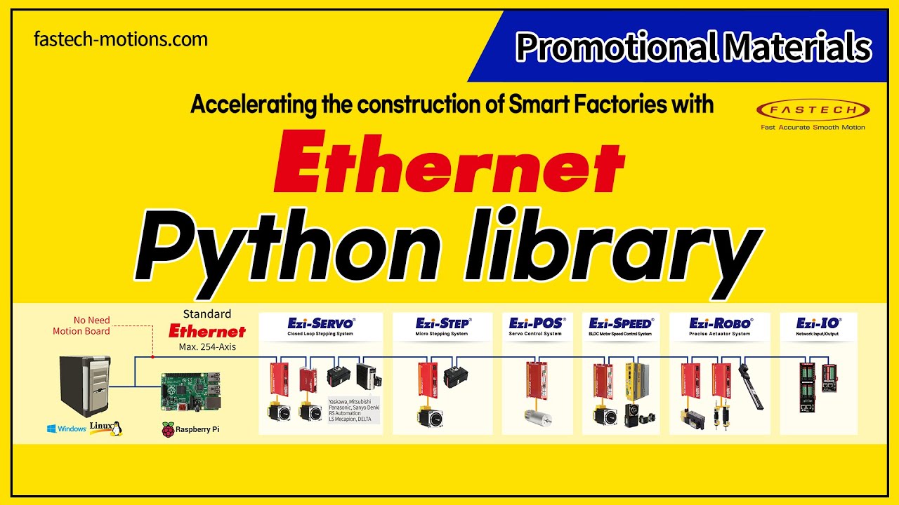 [Technical Information][ENG] Ethernet Python Library - YouTube