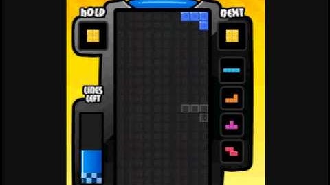 Invisible tetris sprint - 40 lines