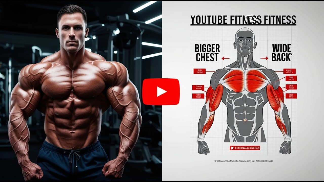 5 Easy Chest Exercises for Beginners Fast Results! - YouTube