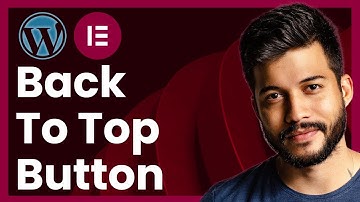 How To Add A Back To Top Button Using Elementor (easy tutorial)