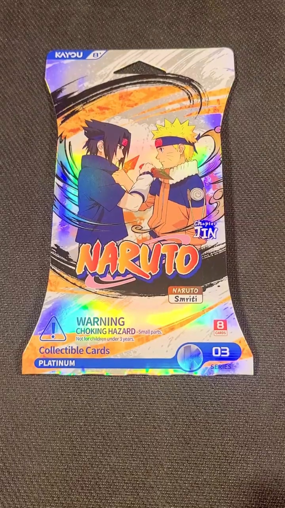 NARUTO - CHAPTER JIN - Trading card pack - YouTube