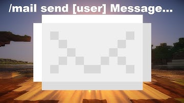Minecraft Quick Tutorial - Mail Command ✉️