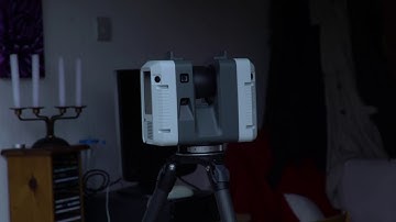 Leica RTC360 being used in RiVR Investigate training capture