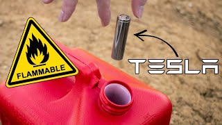 How to make a Tesla Battery Explode (Torture Test) by Ryan Kung 6,083,990 views 4 years ago 11 minutes, 24 seconds