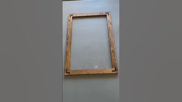 How to Build a DIY Mirror Frame with Common Boards