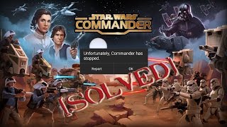 Star Wars Commander Crashing Errors Solved/Fixed screenshot 1