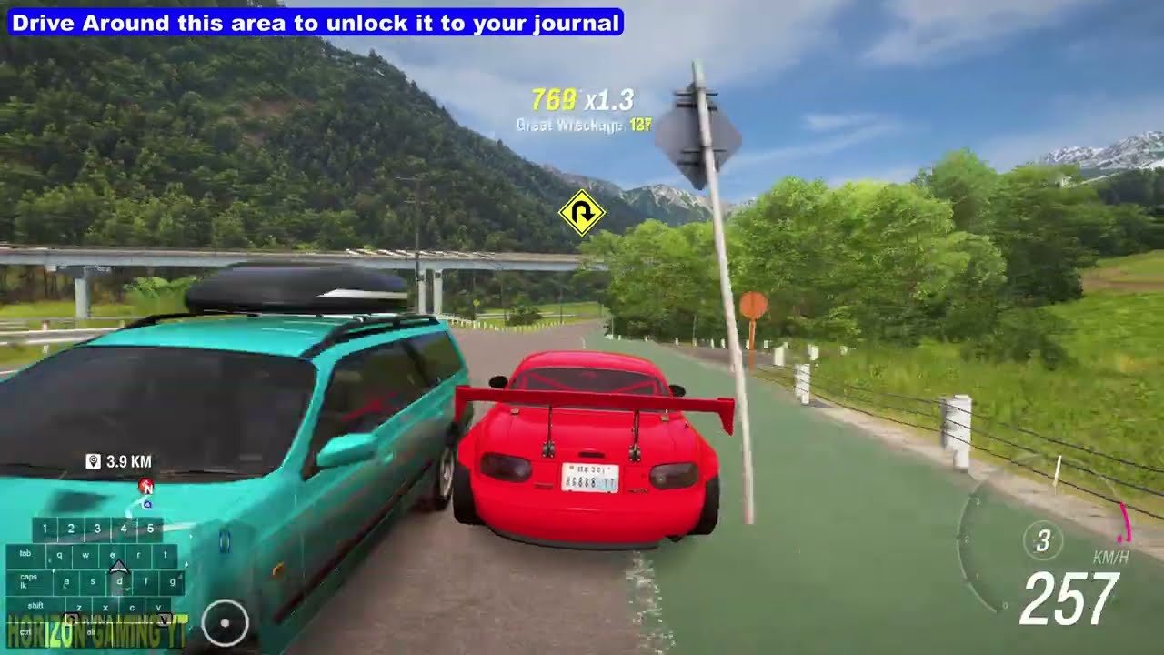 FH6 How to Find Sekibe Kaijo Bridge Road Location - Forza Horizon