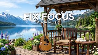 Acoustic Guitar for Intense Study 🔥 Stay Focuse For 2 Hours
