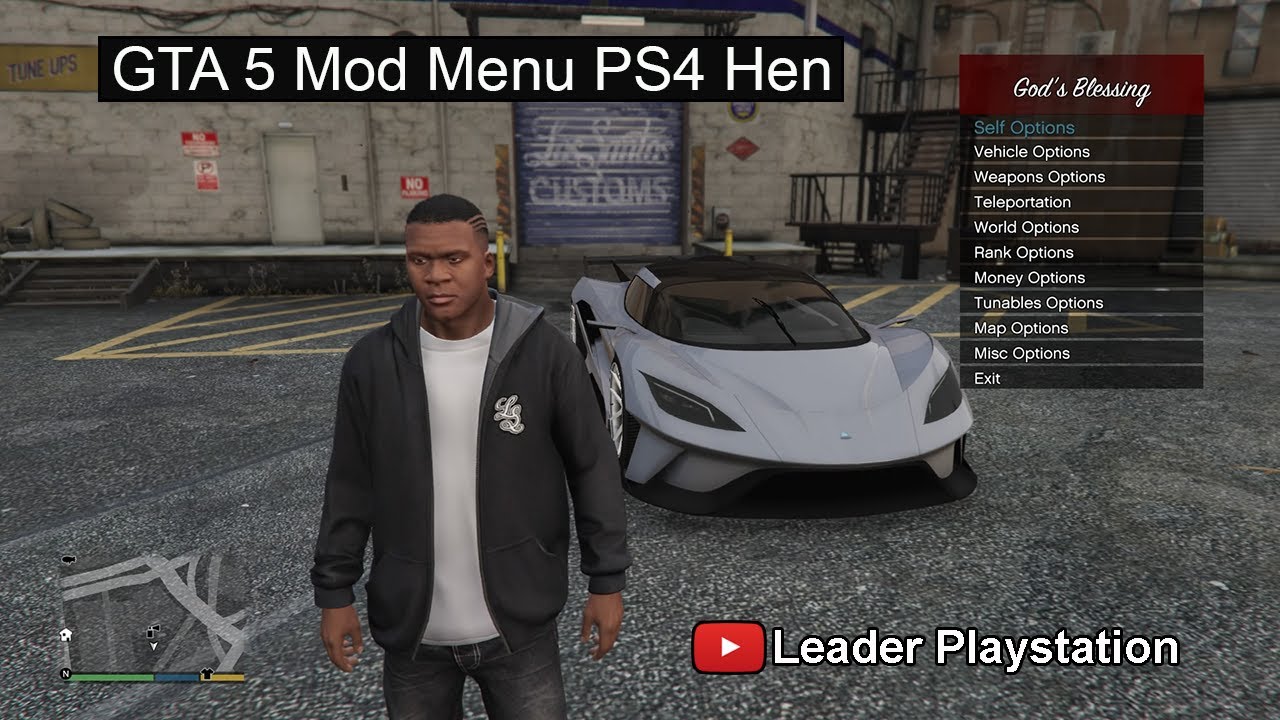 GTA 5 Mod PS4 Hen YouTube 