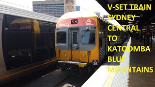 Catching the Train  Sydney Central To Katoomba Station Blue Mountains