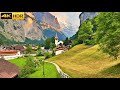 Lauterbrunnen: Exploring The Enchanting Beauty🇨🇭Switzerland Walking Tour [4K HDR]