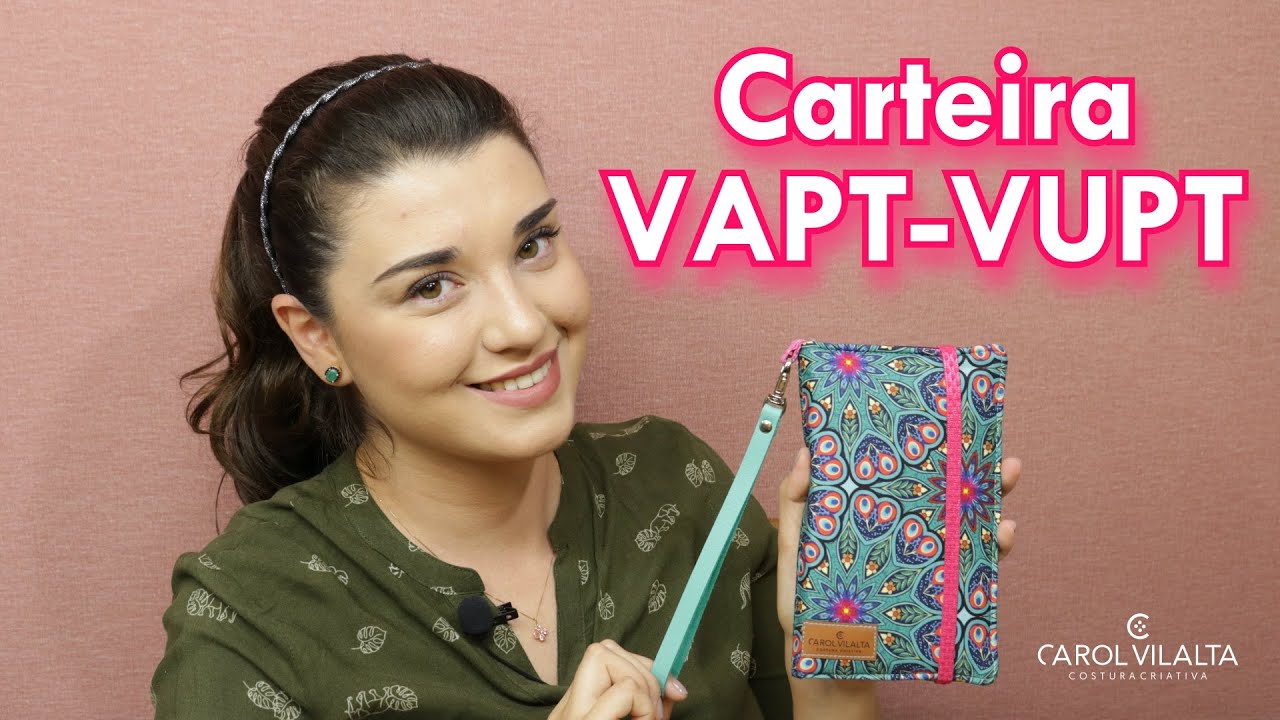 Carteira VAPT VUPT | Porta celular | Carol Vilalta