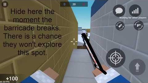 Block Strike SECTOR  Zombie Survival Best Hiding spot/TRICK/HACK Tutorial!