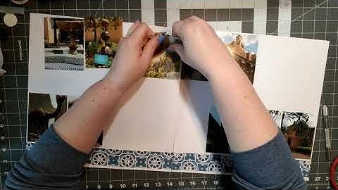 Day 7 Scraptember and 30 days of Sketches/Scrapbook Process Video/Morocco/Epcot