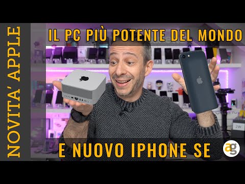 NOVITA’ APPLE: il COMPUTER PIU’ POTENTE DEL MONDO e l’IPHONE più VECCHIO DI SEMPRE! (Mac Studio)