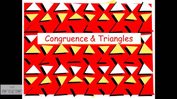 Geometry : Congruent triangles