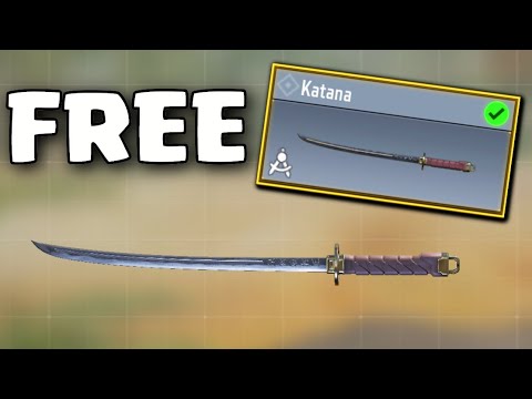 The FREE Katana is FINALLY HERE in Call of Duty Mobile - YouTube